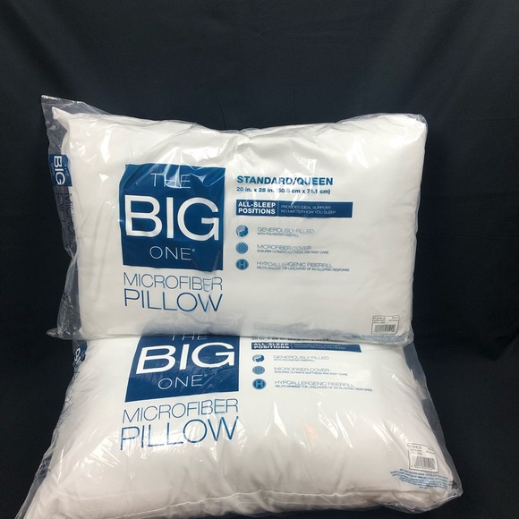 big one microfiber pillow